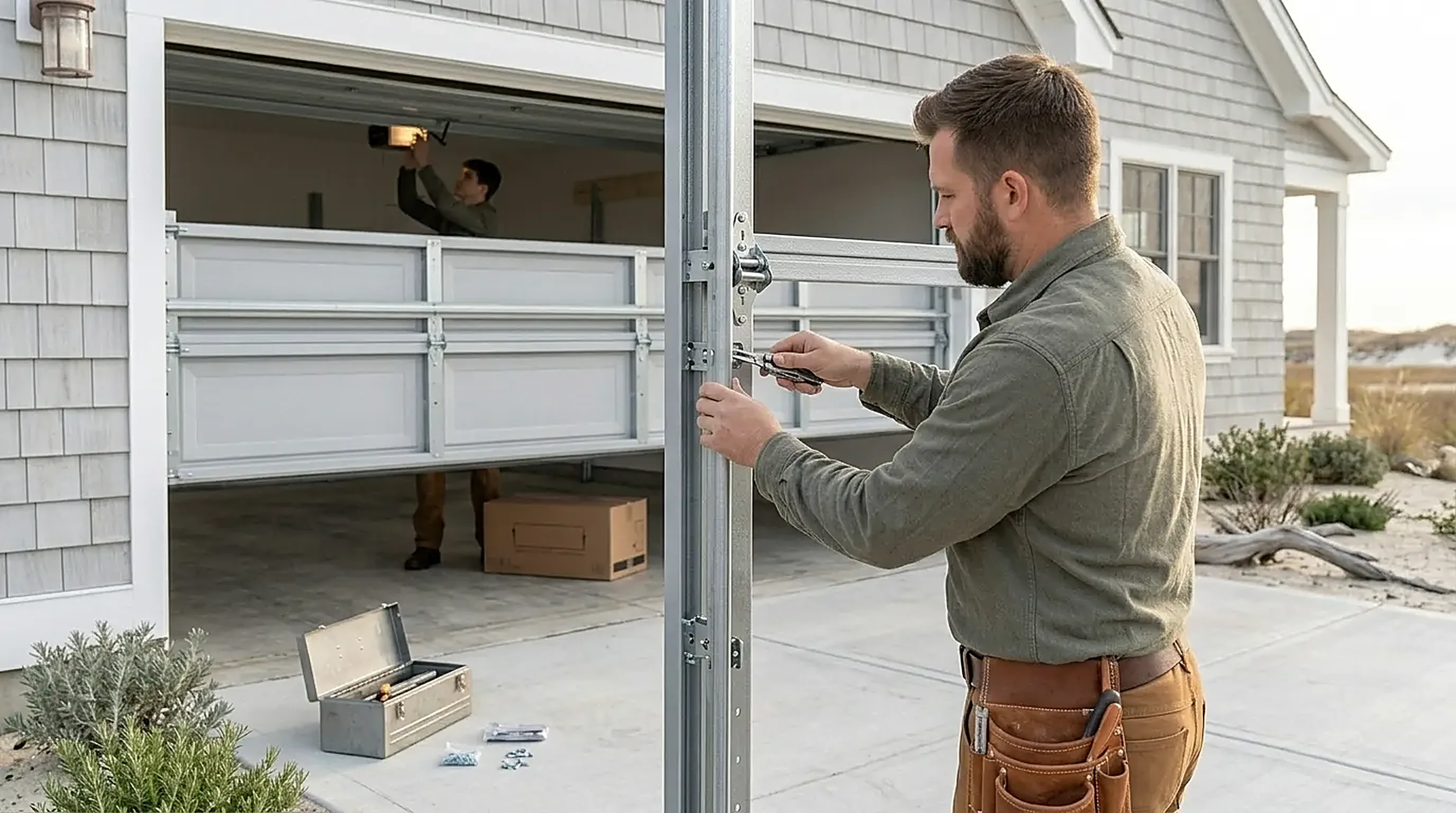 Garage door service in Centennial, CO