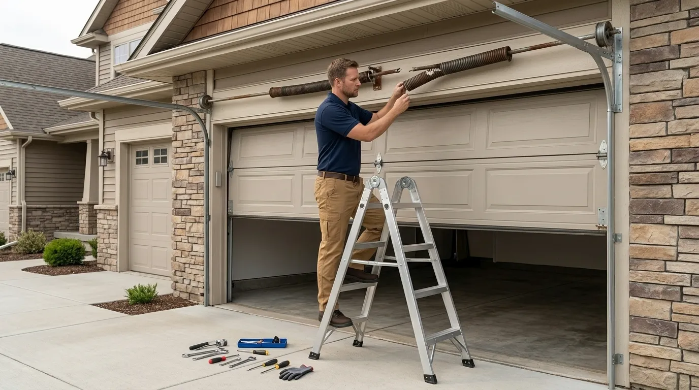 Garage door service in Centennial, CO
