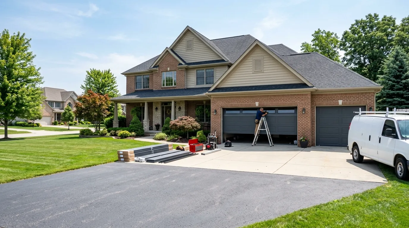 Garage door service in Centennial, CO